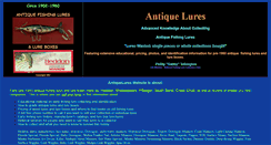 Desktop Screenshot of antiquelures.com